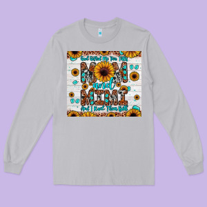 God Gifted Me Two Titles Mom And Mimi And I Rock Them Both Long Sleeve Tee Designed By Jahusdesignshop