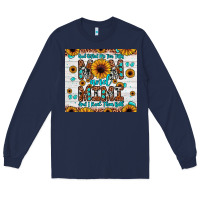 Navy god gifted me two titles mom and mimi and i rock them both Long Sleeve Tee - JahusDesignShop