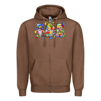 Chestnut autism gnomes Zipper Hoodie - LillyAllenDesigns