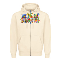 Sandshell autism gnomes Zipper Hoodie - LillyAllenDesigns