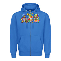 Autism Gnomes Zipper Hoodie | Teevron