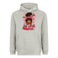 Moon Dust one loved nurse afro messy bun Heavyweight Hoodie - texasbilliewilder