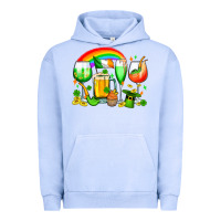 Pigment Grape Ice wine glasses st. patricks Urban Hoodie - OliviaCreatesArt