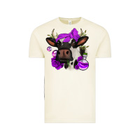 Vintage Arctic halloween roses cow Vintage Tee - Jasminsmagicworld