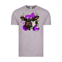 Vintage Zinc halloween roses cow Vintage Tee - Jasminsmagicworld