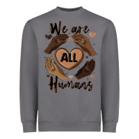 Storm we are all humans Heavyweight Sweatshirt - MaliasSmallBusiness