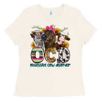 Bone ocd obsessive cow disorder Ladies Tee - Zillion Design Studio