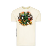 Vintage Arctic cowhide aztec sunflowers cactus Vintage Tee - AdoDesignShop