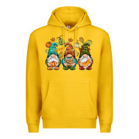 Lemon Fall gnomes Premium Hoodie - NancyCooperArtShop