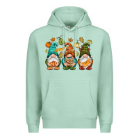 Seafoam Fall gnomes Premium Hoodie - NancyCooperArtShop