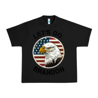 Black Lets Go Brandon American Bald Eagle Urban Heavy Tee - Jasminsmagicworld
