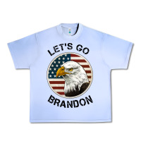 Grape Ice Lets Go Brandon American Bald Eagle Urban Heavy Tee - Jasminsmagicworld