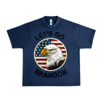 Navy Lets Go Brandon American Bald Eagle Urban Heavy Tee - Jasminsmagicworld