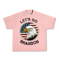 Salmon Lets Go Brandon American Bald Eagle Urban Heavy Tee - Jasminsmagicworld