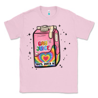 Bubblegum Pink gay juice Classic Tee - MaliasSmallBusiness