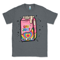 Charcoal Heather gay juice Classic Tee - MaliasSmallBusiness
