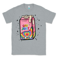 Heather Grey gay juice Classic Tee - MaliasSmallBusiness
