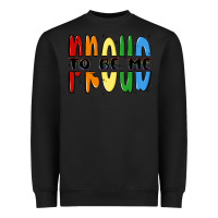 Black proud to be me Heavyweight Sweatshirt - MaliasSmallBusiness