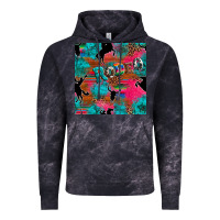 Cloud Black western rodeo seamless Vintage Hoodie - Artiststas