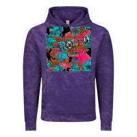 Cloud Purple western rodeo seamless Vintage Hoodie - Artiststas