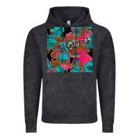 Vintage Black western rodeo seamless Vintage Hoodie - Artiststas