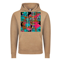 Vintage Coffee western rodeo seamless Vintage Hoodie - Artiststas