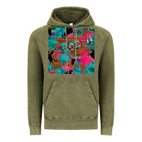Vintage Olive western rodeo seamless Vintage Hoodie - Artiststas