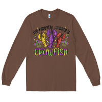 Chestnut my favorite season is crawfish Long Sleeve Tee - MaliasSmallBusiness