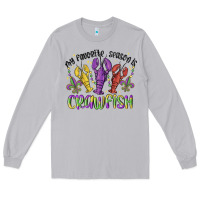 Moon Dust my favorite season is crawfish Long Sleeve Tee - MaliasSmallBusiness