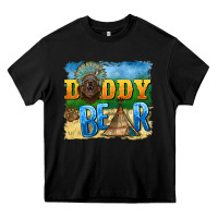 Black daddy bear native Heavy Core Tee - BarkalooDesign