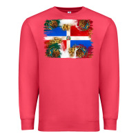 Cardinal Mexican and Puerto Rico Flag Premium Sweatshirt - texasbilliewilder
