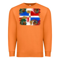 Carrot Mexican and Puerto Rico Flag Premium Sweatshirt - texasbilliewilder