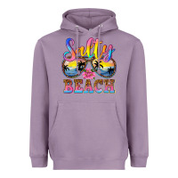 Lavender Salty beach Heavyweight Hoodie - NancyCooperArtShop