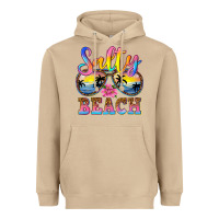 Mushroom Salty beach Heavyweight Hoodie - NancyCooperArtShop