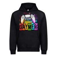 Black gaymer lgbtq gaming Urban Hoodie - OliviaCreatesArt
