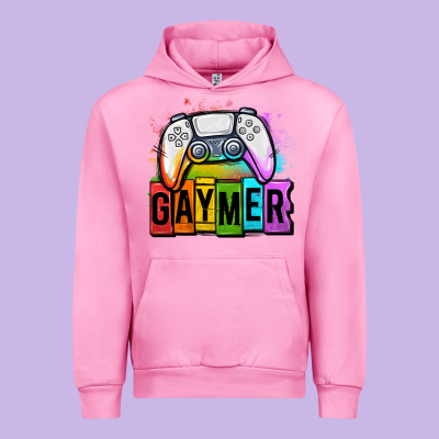 Gaymer Lgbtq Gaming Urban Hoodie Designed By Oliviacreatesart