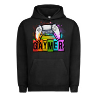 Pigment Black gaymer lgbtq gaming Urban Hoodie - OliviaCreatesArt