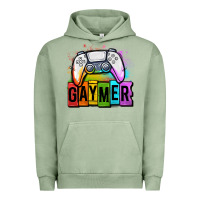 Pigment Oil Green gaymer lgbtq gaming Urban Hoodie - OliviaCreatesArt