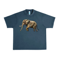 Midnight Navy Elephant Urban Heavy Tee - LillyAllenDesigns