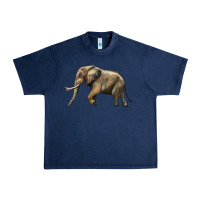 Navy Elephant Urban Heavy Tee - LillyAllenDesigns