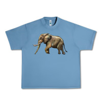 Pebble Blue Elephant Urban Heavy Tee - LillyAllenDesigns