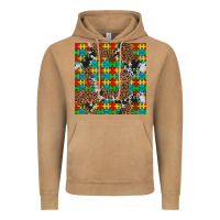 Vintage Camel western autism seamless pattern Vintage Hoodie - Artiststas