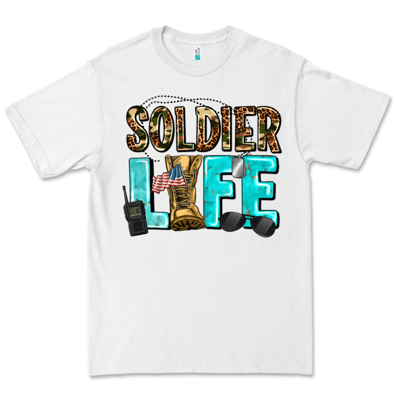 Soldier  Life Premium Tee by AdoDesignShop | Teevron