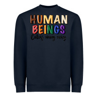 Navy human beings colors may vary Heavyweight Sweatshirt - MaliasSmallBusiness