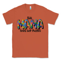 Copper this mama loves her puzzle Classic Tee - MaliasSmallBusiness