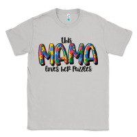 Moon Dust this mama loves her puzzle Classic Tee - MaliasSmallBusiness