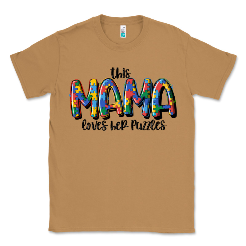 This Mama Loves Her Puzzle Classic Tee by MaliasSmallBusiness | Teevron
