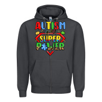 Smoke autism is my superpower Zipper Hoodie - LillyAllenDesigns