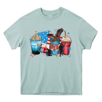 Arona usa coffee cups Heavy Core Tee - Zillion Design Studio