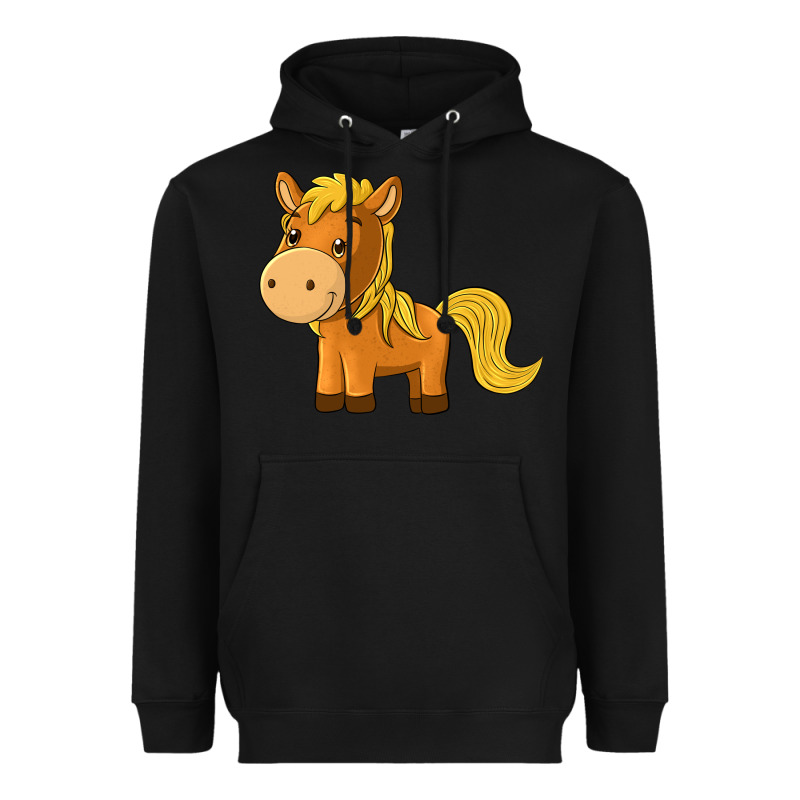 Cute Horse Heavyweight Hoodie by texasbilliewilder | Teevron